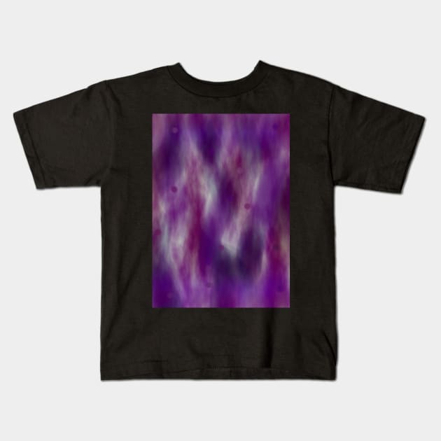 Bubbly flames of hell Kids T-Shirt by MinnieMot